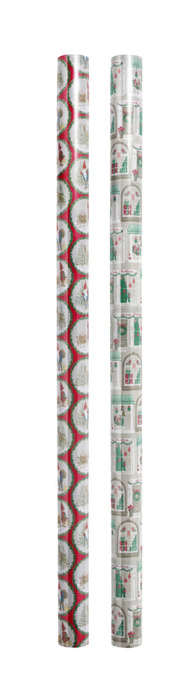 Julegavepapir assortert 1 x 5 meter